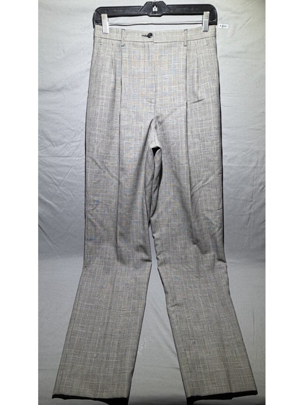 Vintage Pendleton 100% Virgin Wool Pleated Dress Pants Plaid Women’s 6